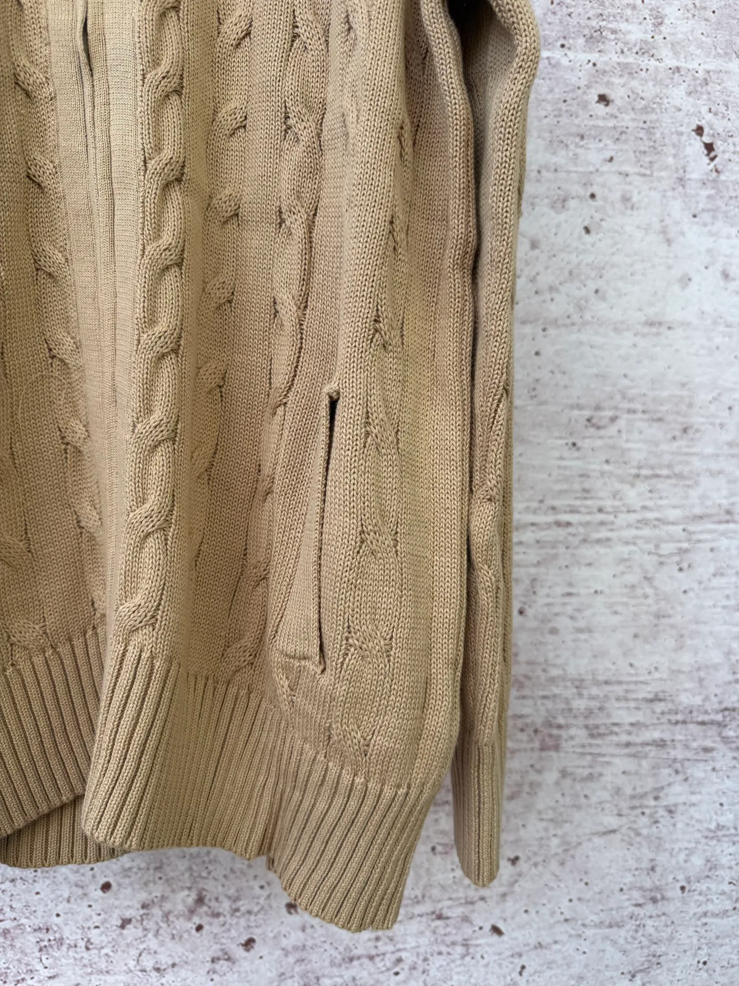 P260 Ralph Lauren's new autumn full-zip sweater jacket, the same style for men and women, can be worn as an inner layer or as a jacket, original pure cotton washed yarn, customized hardware accessories, original exquisite pony logo embroidery, fine workmanship, recommended hot product